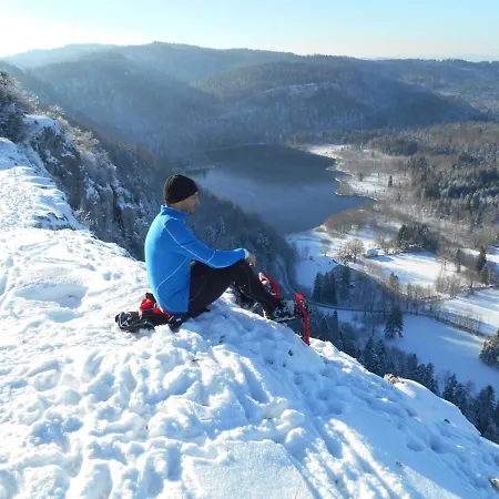 Grimont Gite Au Calme Grand Terrain Circuit Cascades Du Herisson Saugeot Exterior photo